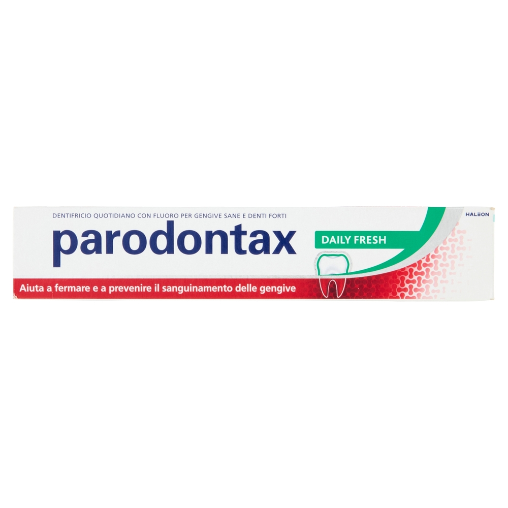 Parodontax Daily Fresh dentifricio quotidiano con fluoro per gengive più sane e denti forti, 75 ml